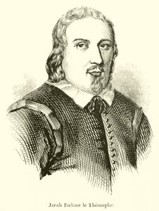 Teosofen Jacob Boehme (gravyr) av French School