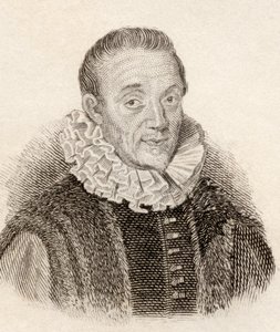 Jacques Auguste de Thou alias Thuanus, fransk historiker, från Crabbes Historical Dictionary pub. 1825 av French School