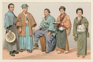 Japansk kostym av French School