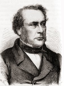 Jean-Baptiste Joseph Dieudonné Boussingault, från The Wonders of Science, publicerad ca 1870 (gravyr) av French School