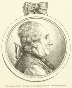 Jean-Baptiste Pigalle (gravyr) av French School