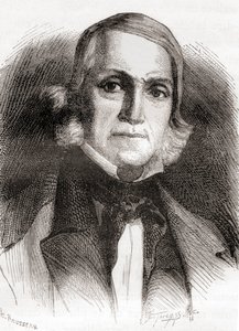 Jean-François Sudre, från Vetenskapens underverk, publicerad ca 1870 (gravyr) av French School