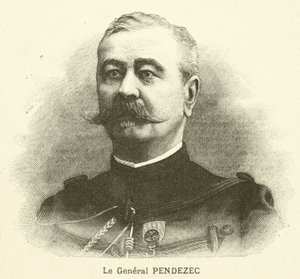 Jean Pendezec, französischer General (Gravur) von French School