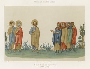 Jesus och apostlarna av French School