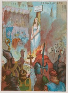 Joan av Arc av French School