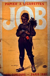 Job Cigarettpapper, 1895 av French School
