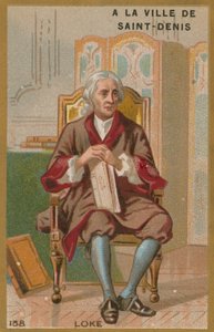 John Locke, engelsk upplysningsfilosof av French School