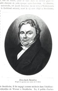 Jons Jakob Berzelius (1779-1848) efter gravyr av F. Bolt av French School