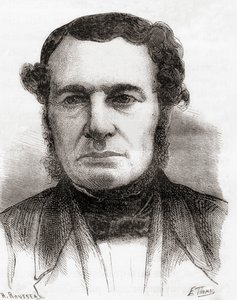 Joseph-François Malgaigne, ur "Les Merveilles de la Science", publicerad ca 1870 (litografi) av French School