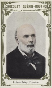 Jules Grevy, president (färgad bild) av French School