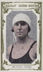 Juliette Gardelle (färgfoto) av French School