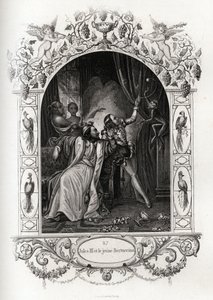 Julius III (julius eller Iulius eller Giulio) (påven från 1550 till 1555) och den unge Bertuccino, apshowen. Gravyr för att illustrera Histoire des popes av Maurice Lachatre (1814-1900), librairie du progres, Paris. av French School