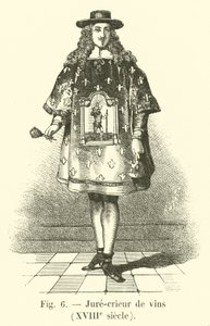 Vinsvärrande, 1700-tal av French School