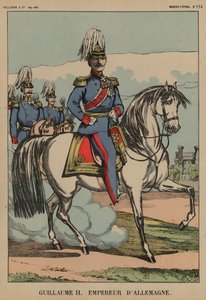 Kaiser Wilhelm II av Tyskland av French School