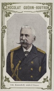 Kaznakof, amiral Russe (färgat foto) av French School