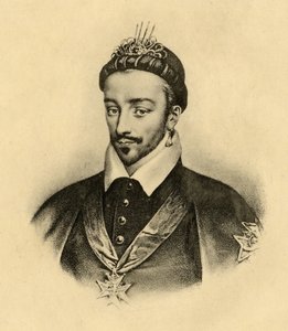 Kong Henrik III (1551-89) af Frankrig, sverige av French School