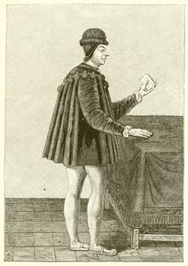 King Louis XI av French School