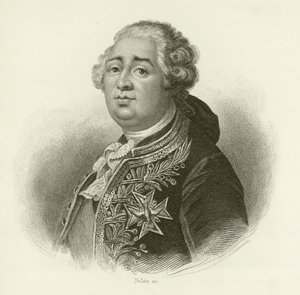 kung Ludvig XVI av Frankrike av French School
