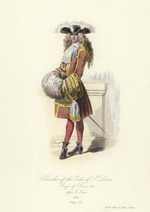 Riddare av St Louis Orden, regeringstid av Ludvig XIV av Frankrike av French School