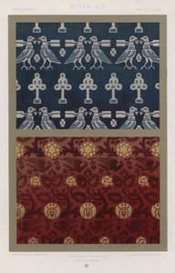 Tygernas prydnad: medeltid, medeltid, Mittel-Alter (färg litho) av French School