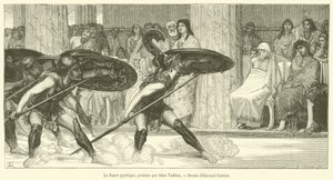 Pyrrhusdansen (gravyr) av French School