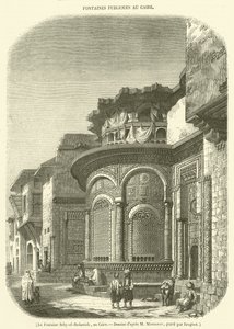 Seby-el-Bedawieh-fontänen, Kairo (gravyr) av French School