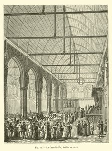 GrandSalle, brände ner 1618 av French School