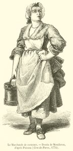 The Merchant of Kernels (gravyr) av French School