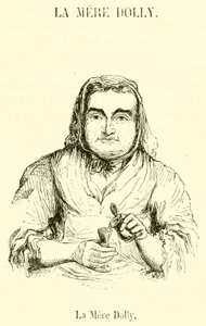 La Mere Dolly (gravyr) av French School