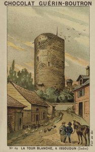 Vita tornet, i Issoudun, Indre av French School