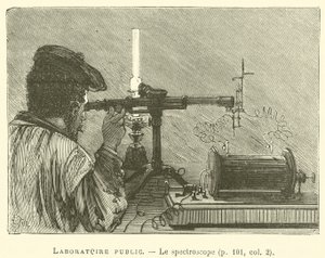 Offentligt laboratorium, Spektroskopet (gravyr) av French School