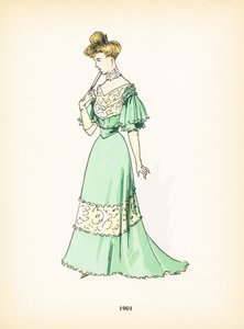 Dammode, 1901 av French School