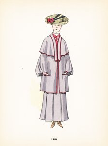 Dammode, 1904 av French School