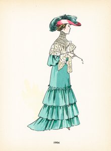 Dammode, 1904 av French School