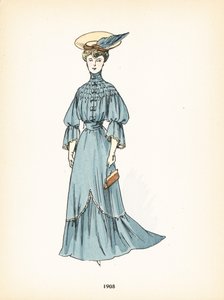 Dammode, 1905 av French School