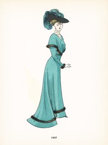 Dammode, 1907 av French School