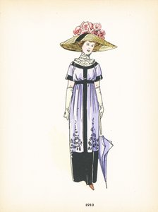 Dammode, 1910 av French School