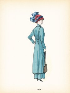Dammode, 1910 av French School