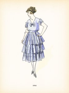 Dammode, 1916 av French School