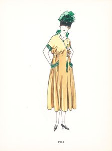 Dammode, 1918 av French School