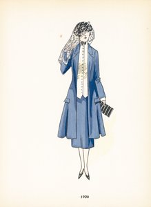 Dammode, 1920 av French School