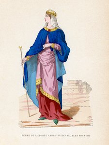Lady, 890-900 av French School