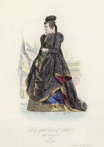 Dam vid Karl IX av Frankrikes hov av French School