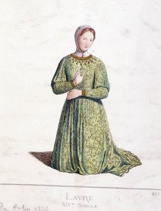 Laure (Laura de Noves av French School