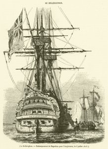 Le Bellerophon (gravyr) av French School