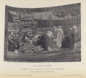 The Sacred Wood (litho) av French School