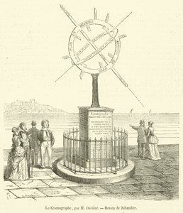 Le Cosmographe (gravyr) av French School
