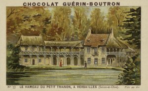 Hameau du Petit Trianon, i Versailles, Seine-et-Oise av French School