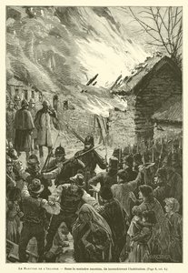 The Martyrdom of Ireland (gravyr) av French School