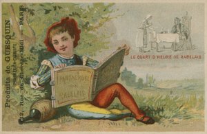 En kvart av Rabelais av French School